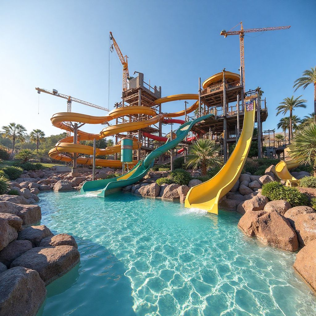 New Water Ride Construction